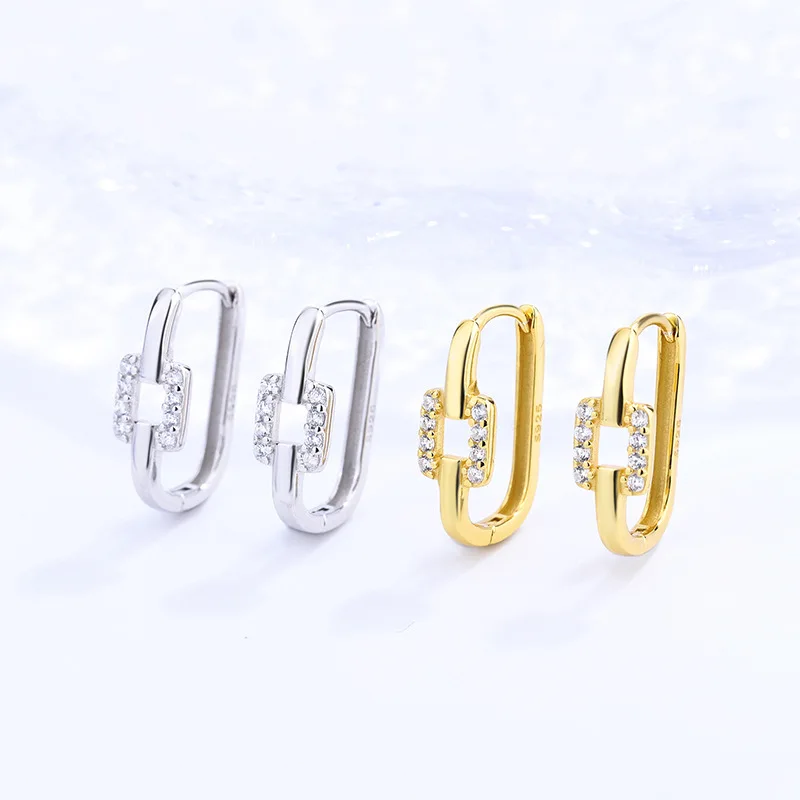 2023 New 100% S925 Sterling Silver Geometric Rectangular Earrings for Women One Pair Versatile Diamond Earrings Fashion Earrings
2023 New 100% S925 Sterling Silver Geometric Rectangular Earrings for Women One Pair Versatile Diamond Earrings Fashion Earrings