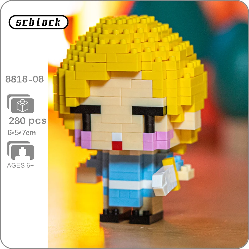 SC 8818-08 Anime Ranking of Kings Warrior Dormas Sword Hero Doll DIY Mini Diamond Blocks Bricks Building Toy for Children no Box
SC 8818-08 Anime Ranking of Kings Warrior Dormas Sword Hero Doll DIY Mini Diamond Blocks Bricks Building Toy for Children no Box