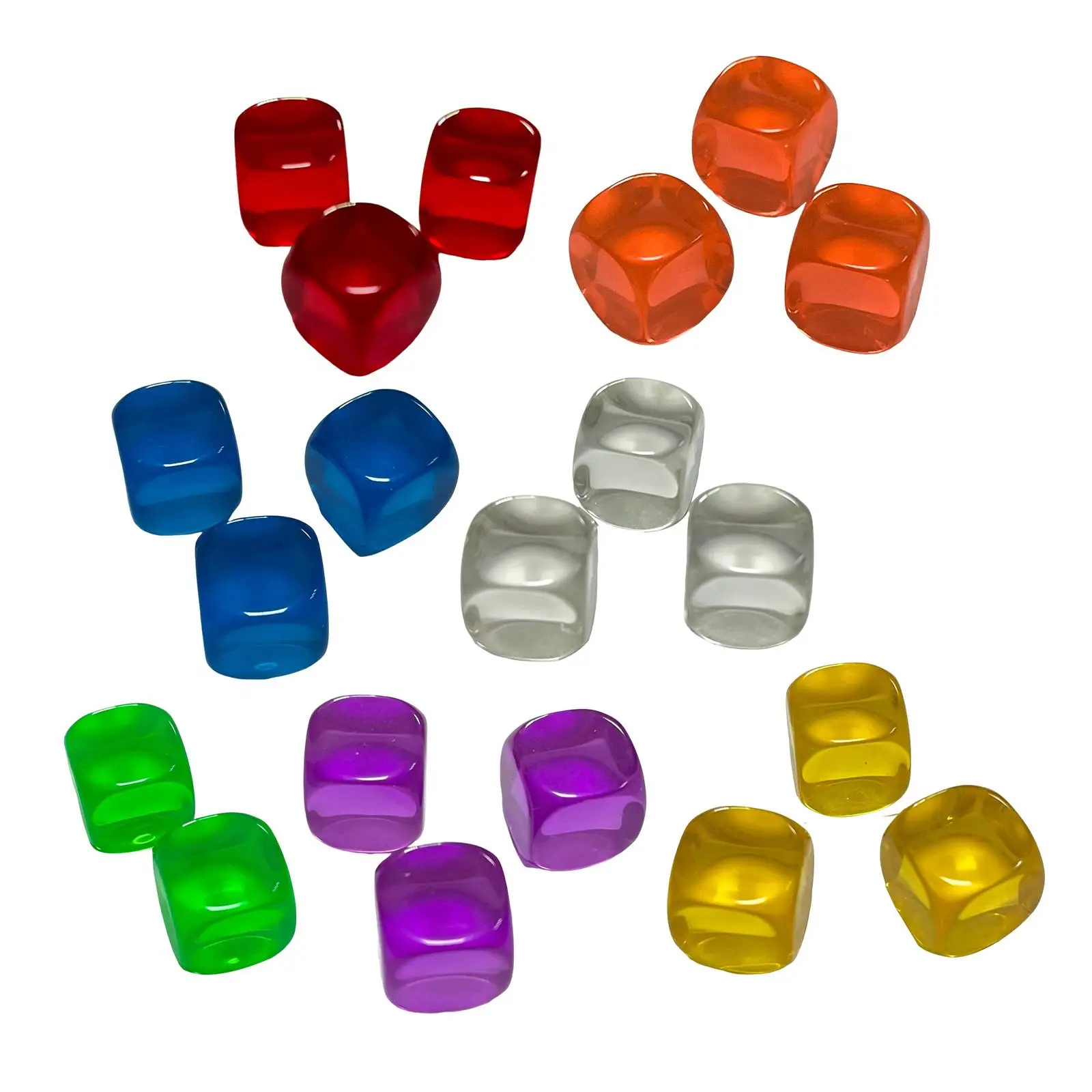 20 шт. пустые кубики KTV для активности, прозрачные красочные реквизиты для настольных игр, математическая игра
20 шт. пустые кубики KTV для активности, прозрачные красочные реквизиты для настольных игр, математическая игра