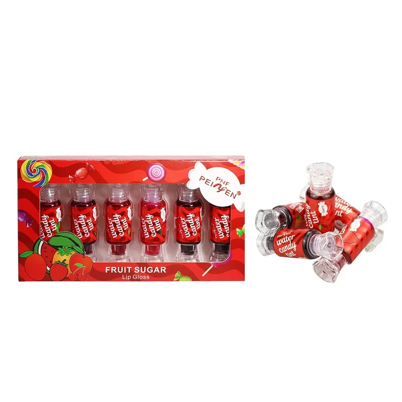 6 Colors Waterproof Lovely Lip Gloss Long Lasting Candy Dyeing Lip Tint Sweetly Flavour Liquid Lipstick
6 Colors Waterproof Lovely Lip Gloss Long Lasting Candy Dyeing Lip Tint Sweetly Flavour Liquid Lipstick