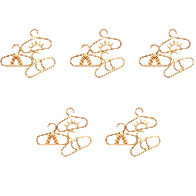 15Pcs Rattan Kids Hanger Kids Garments Organizer Rack Hat Hanging Hook Wall Hooks Kids Room Decor Hanger
15Pcs Rattan Kids Hanger Kids Garments Organizer Rack Hat Hanging Hook Wall Hooks Kids Room Decor Hanger
