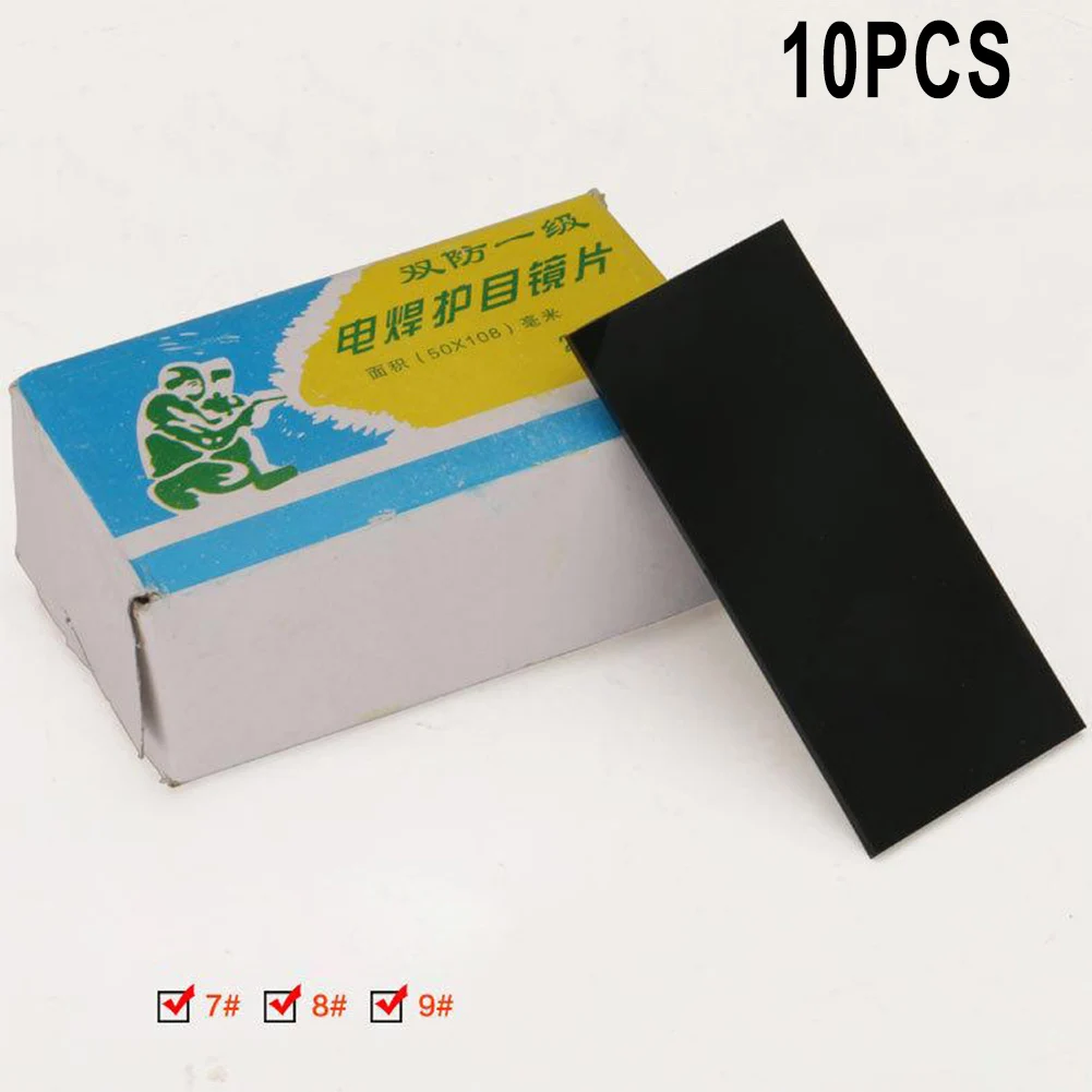 Сварочные линзы, стеклянные линзы, надежный антибликовый 10 шт. 50*108 мм, черный для сварочного шлема, козырек, защитный инструмент
Сварочные линзы, стеклянные линзы, надежный антибликовый 10 шт. 50*108 мм, черный для сварочного шлема, козырек, защитный инструмент