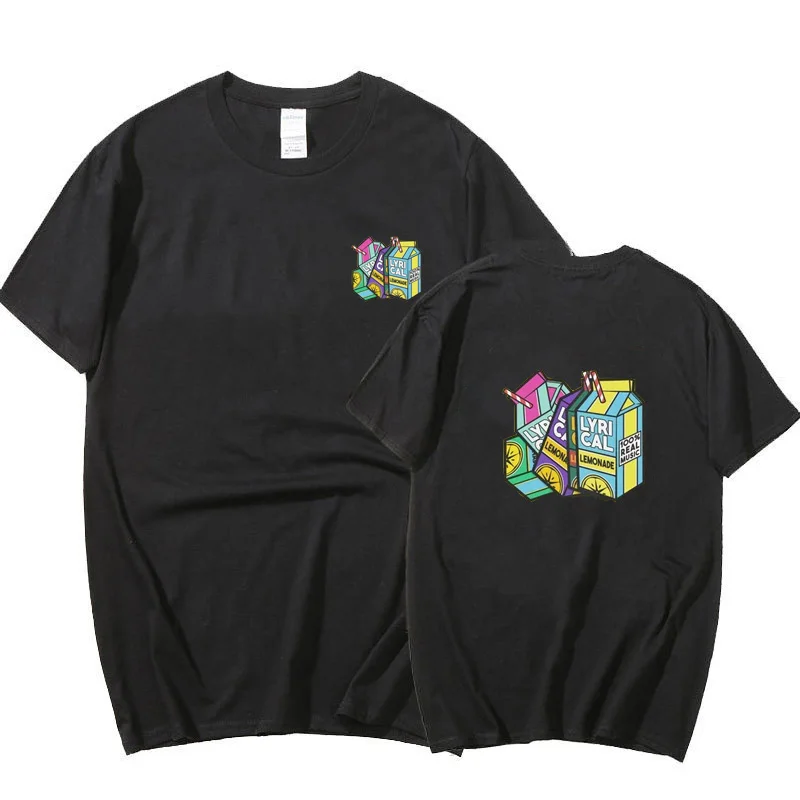 

Lyrical Lemonade T-Shirts Men Women Fashion Harajuku Hip Hop Cotton Short Sleeve Top Oversize T Shirt For Men Clothing Unisex