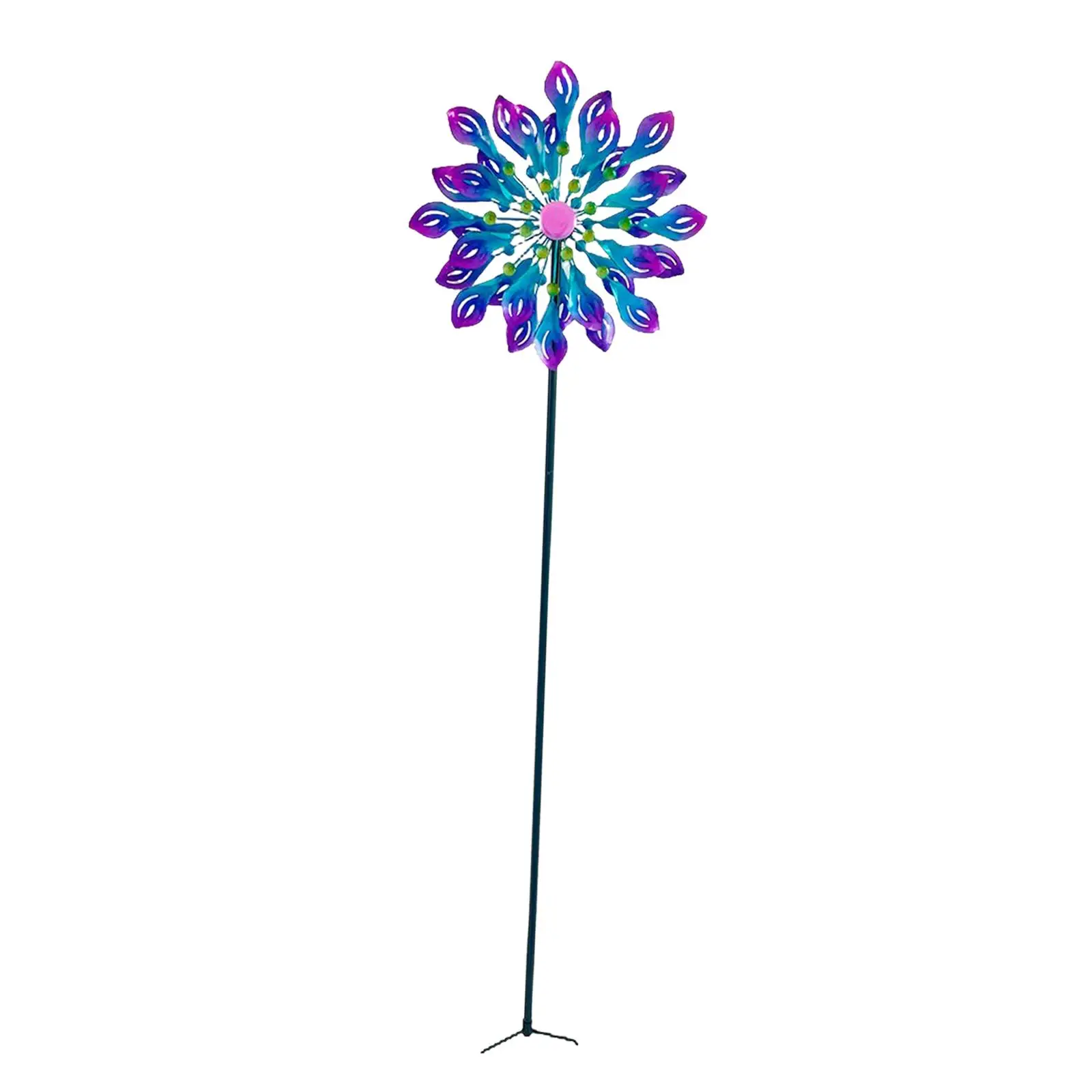 Wind Spinner Colorful Decorative with Stake Double Side Vertical Metal Wind Catcher for Garden Lawn Outside Yard Holiday Gifts
Wind Spinner Colorful Decorative with Stake Double Side Vertical Metal Wind Catcher for Garden Lawn Outside Yard Holiday Gifts