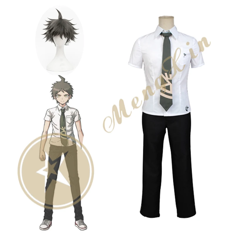 Anime Danganronpa Hajime Hinata Uniform Cosplay Costume Full Set Costume Custom Made Halloween Clothes Shirt Pant Suit
Anime Danganronpa Hajime Hinata Uniform Cosplay Costume Full Set Costume Custom Made Halloween Clothes Shirt Pant Suit