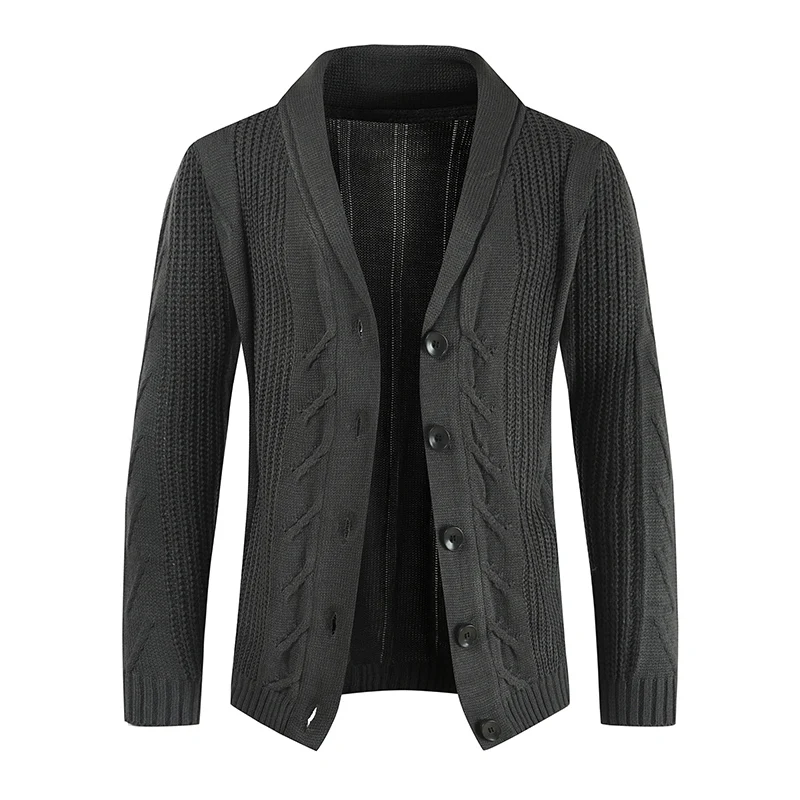Autumn and Winter Men's New Sweater Solid Color Slim Fit Casual Cardigan Casual Long Sleeve Coats Knitted Jacket Male Clothing
Autumn and Winter Men's New Sweater Solid Color Slim Fit Casual Cardigan Casual Long Sleeve Coats Knitted Jacket Male Clothing