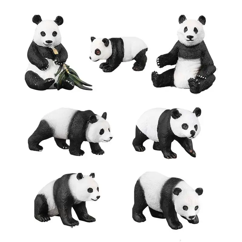 7pcs Simulation Models Cute Panda Animal Figurine For Children Collection Doll Miniature Education Toys Ornaments Home Decor
7pcs Simulation Models Cute Panda Animal Figurine For Children Collection Doll Miniature Education Toys Ornaments Home Decor