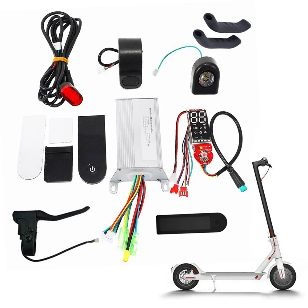 36V 350W E-bike Controller Set For Xiao*Mi M365 Dashboard Cover Accelerator Headlight Tail Light Electric Scooter Replace Suit
36V 350W E-bike Controller Set For Xiao*Mi M365 Dashboard Cover Accelerator Headlight Tail Light Electric Scooter Replace Suit
