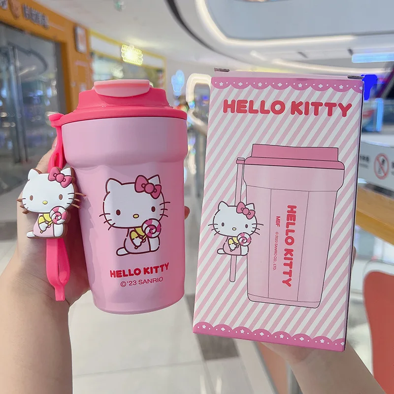 Cute Cartoon Sanrio Hello Kitty Kuromi Cinnamoroll 450Ml Thermos Cup Anime Style Insulated Cup Boy Girls Simple Coffee Cup Gift
Cute Cartoon Sanrio Hello Kitty Kuromi Cinnamoroll 450Ml Thermos Cup Anime Style Insulated Cup Boy Girls Simple Coffee Cup Gift