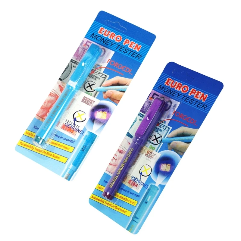 2 in 1 CounterfeitBill Detector Tester Pen Universal Portable Fake Bill Checker with UV LED Money Loss Prevention Tools
2 in 1 CounterfeitBill Detector Tester Pen Universal Portable Fake Bill Checker with UV LED Money Loss Prevention Tools