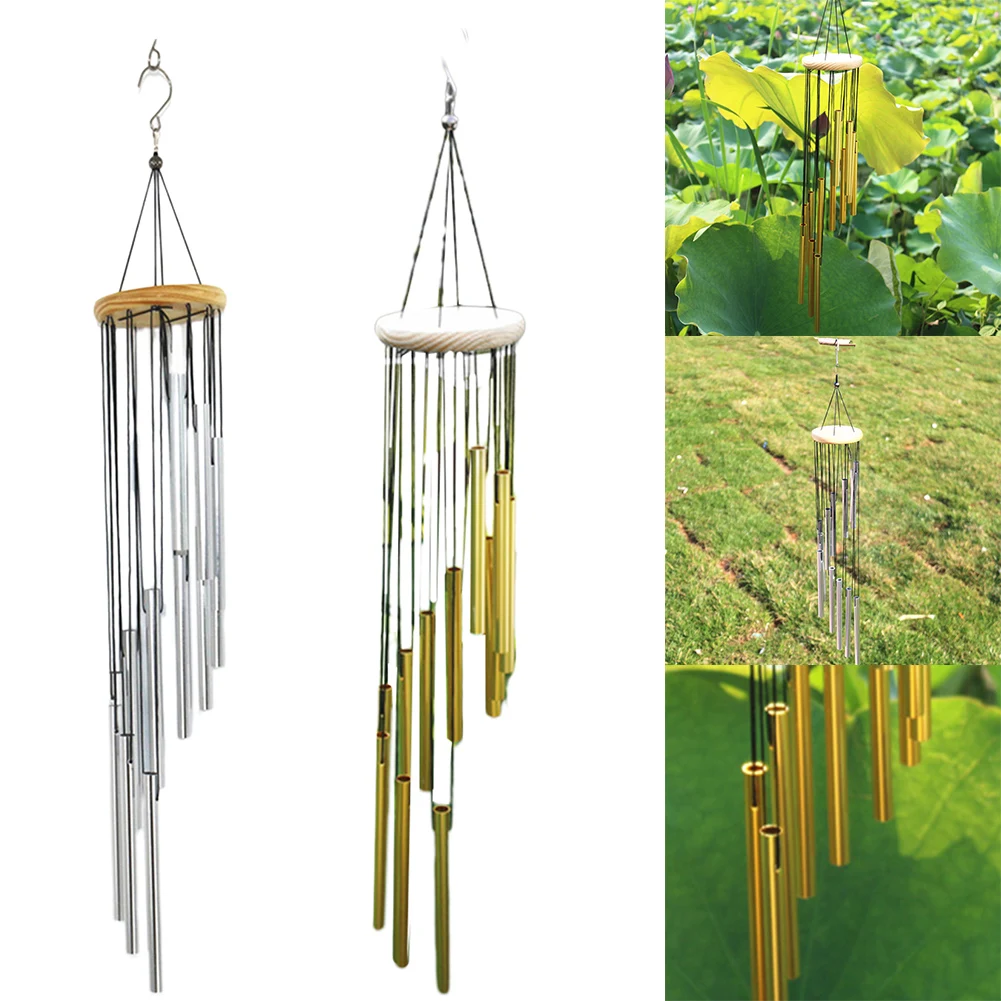 12 Tube Wind Chimes Music Wind Chimes Decorative Wind Chimes Gold Silver For Living Room Bedrooms Restaurants Cafes Decoration
12 Tube Wind Chimes Music Wind Chimes Decorative Wind Chimes Gold Silver For Living Room Bedrooms Restaurants Cafes Decoration