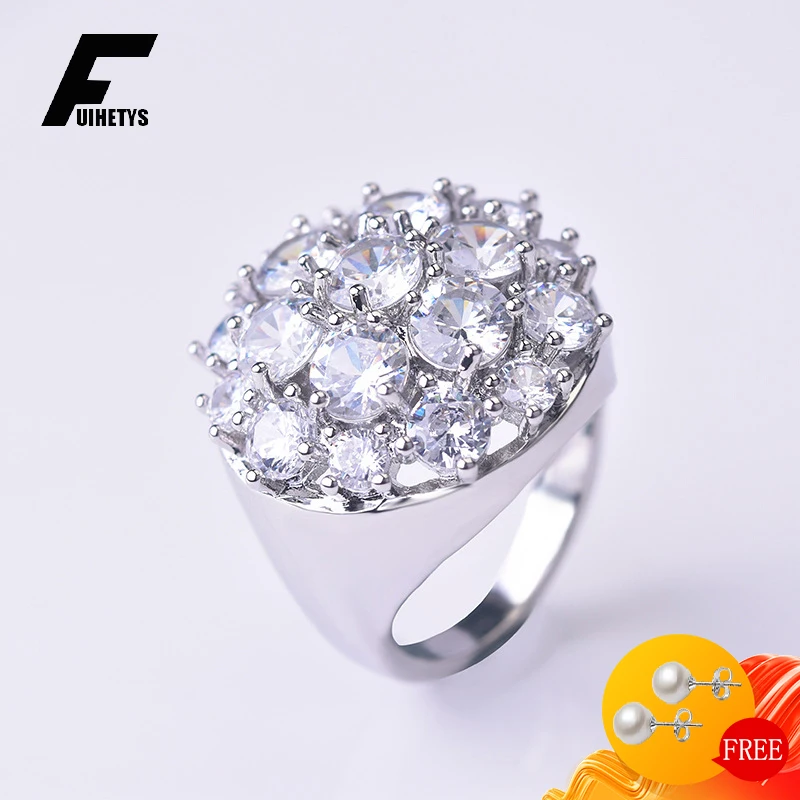 Luxury Charm Rings for Women Silver 925 Jewelry with Zircon Gemstones Wedding Engagement Party Accessories Finger Ring Wholesale
Luxury Charm Rings for Women Silver 925 Jewelry with Zircon Gemstones Wedding Engagement Party Accessories Finger Ring Wholesale