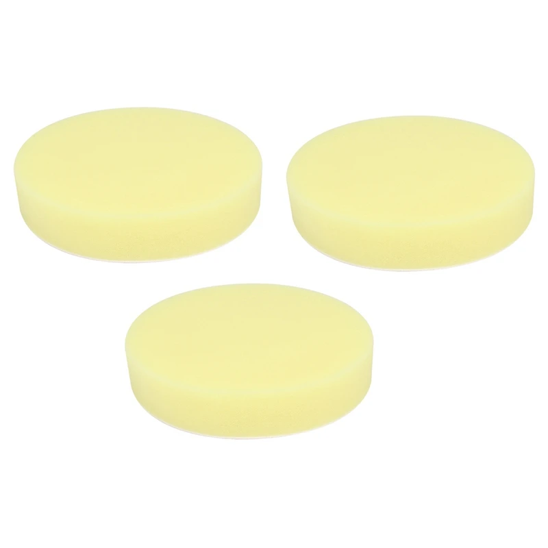 3X 6 Inch 150Mm Soft Flat Sponge Buffer Polishing Pad Kit For Auto Car Polisher Color:Yellow
3X 6 Inch 150Mm Soft Flat Sponge Buffer Polishing Pad Kit For Auto Car Polisher Color:Yellow