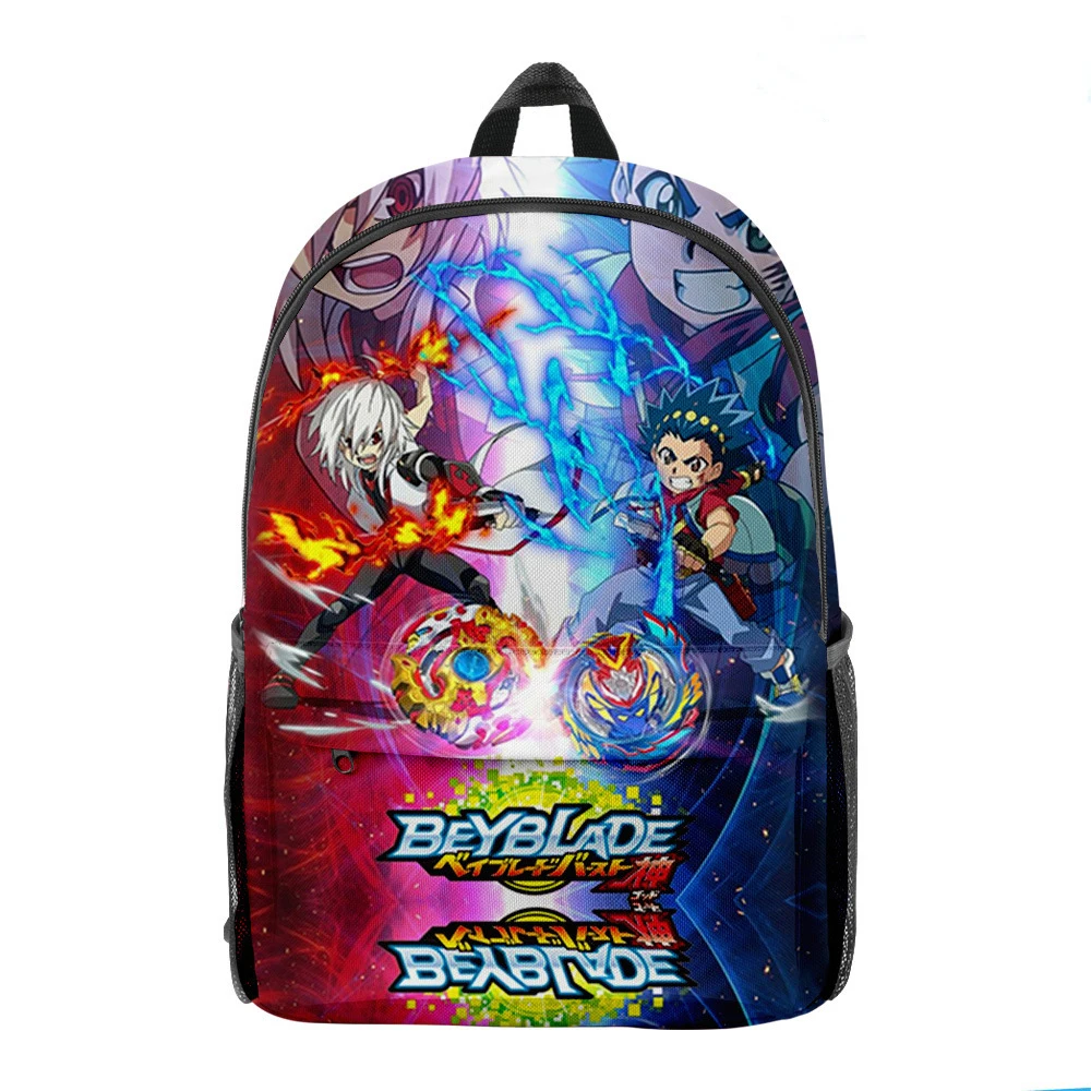 Креативные школьные ранцы Beyblade Burst Evolution с 3D принтом, дорожные сумки для мальчиков и девочек, водонепроницаемые Рюкзаки на плечо для ноутбук...
Креативные школьные ранцы Beyblade Burst Evolution с 3D принтом, дорожные сумки для мальчиков и девочек, водонепроницаемые Рюкзаки на плечо для ноутбук...