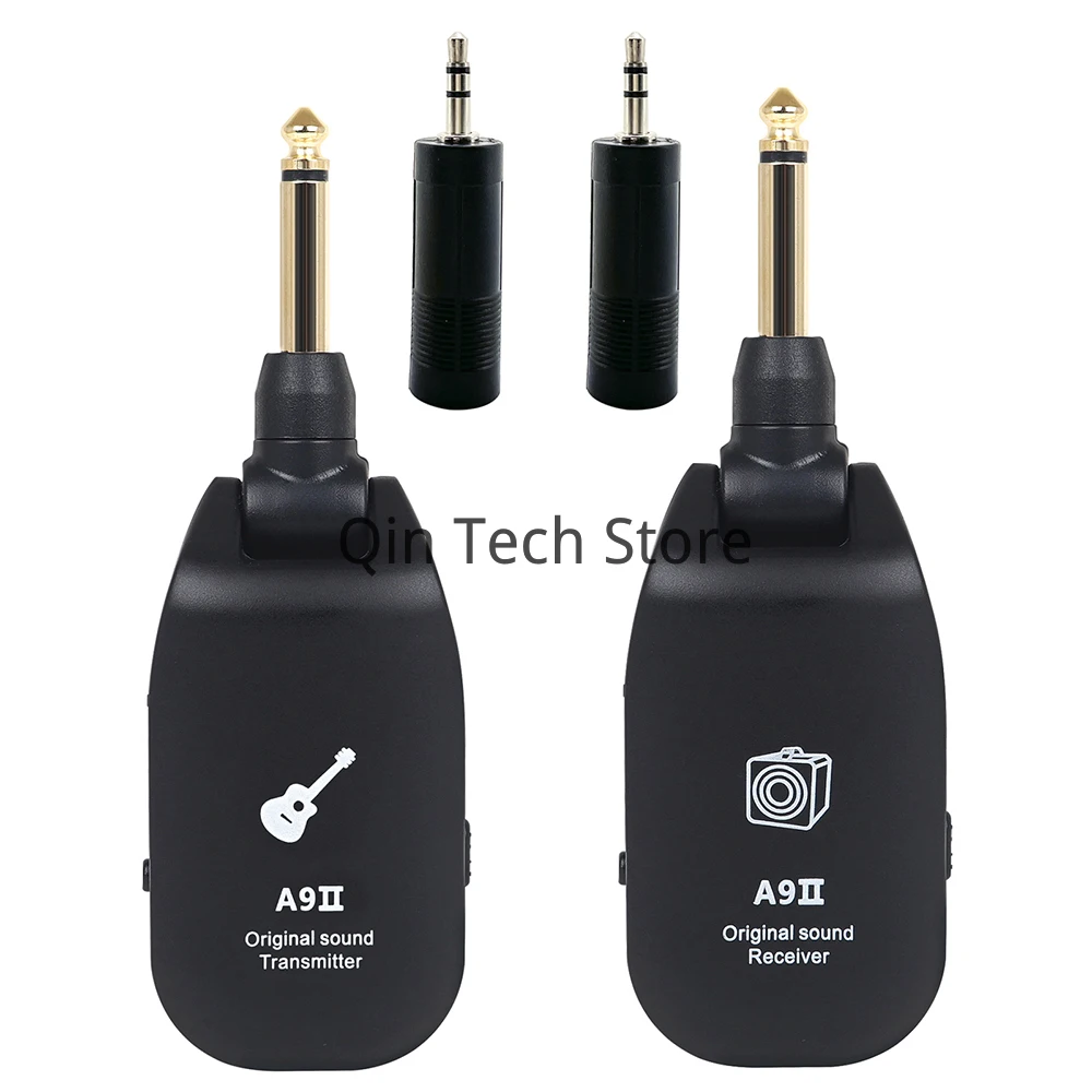 Wireless Guitar System Built-In Rechargeable 4 Channels Guitar Transmitter Receiver For Electric Guitar Bass Parts Guitar Pickup
Wireless Guitar System Built-In Rechargeable 4 Channels Guitar Transmitter Receiver For Electric Guitar Bass Parts Guitar Pickup