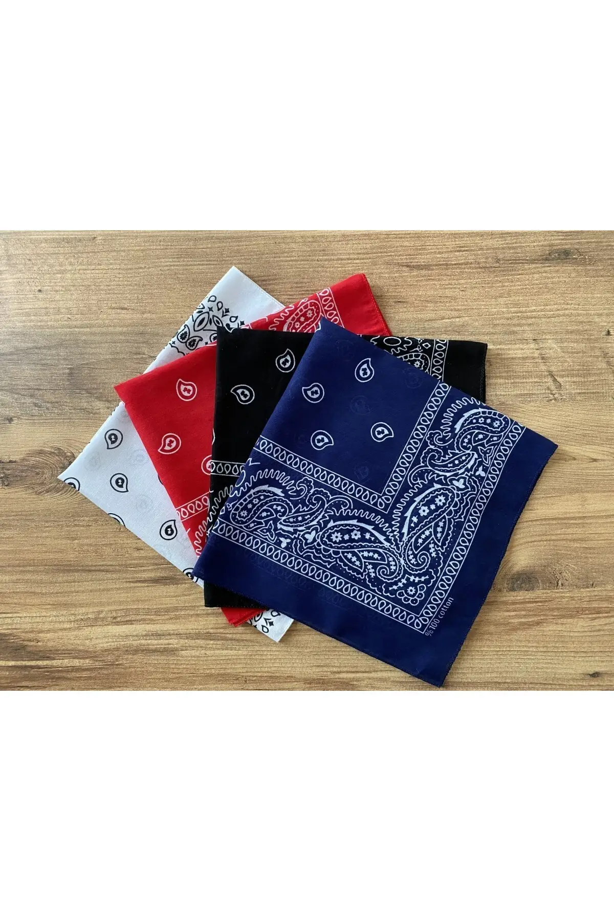 Unisex 4 Pcs Ethnic Pattern Bandana Set (Black-red-dark blue-white) Dance Music, motor, Nature, Camping, Sea Holiday
Unisex 4 Pcs Ethnic Pattern Bandana Set (Black-red-dark blue-white) Dance Music, motor, Nature, Camping, Sea Holiday