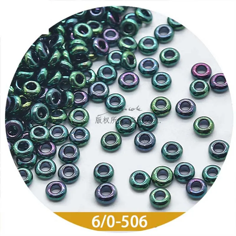 Wholesale Japan TOHO Glass Seed Beads Donut Handmade Beaded DIY Material 6/0 Round Beads 4mm Metal Symphony 5g Loose Beads
Wholesale Japan TOHO Glass Seed Beads Donut Handmade Beaded DIY Material 6/0 Round Beads 4mm Metal Symphony 5g Loose Beads