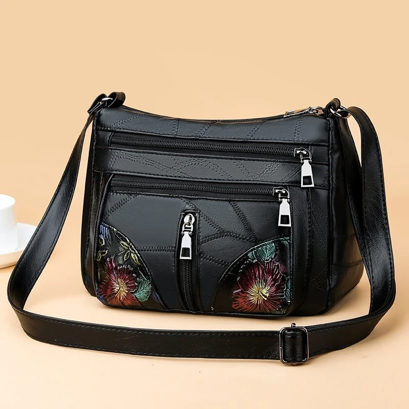 Luxury Soft Leather Women Messenger Shoulder Handbags and Purses Flowers Multi-pocket Crossbody Mommy Bag Ladies Sac 2023 New
Luxury Soft Leather Women Messenger Shoulder Handbags and Purses Flowers Multi-pocket Crossbody Mommy Bag Ladies Sac 2023 New