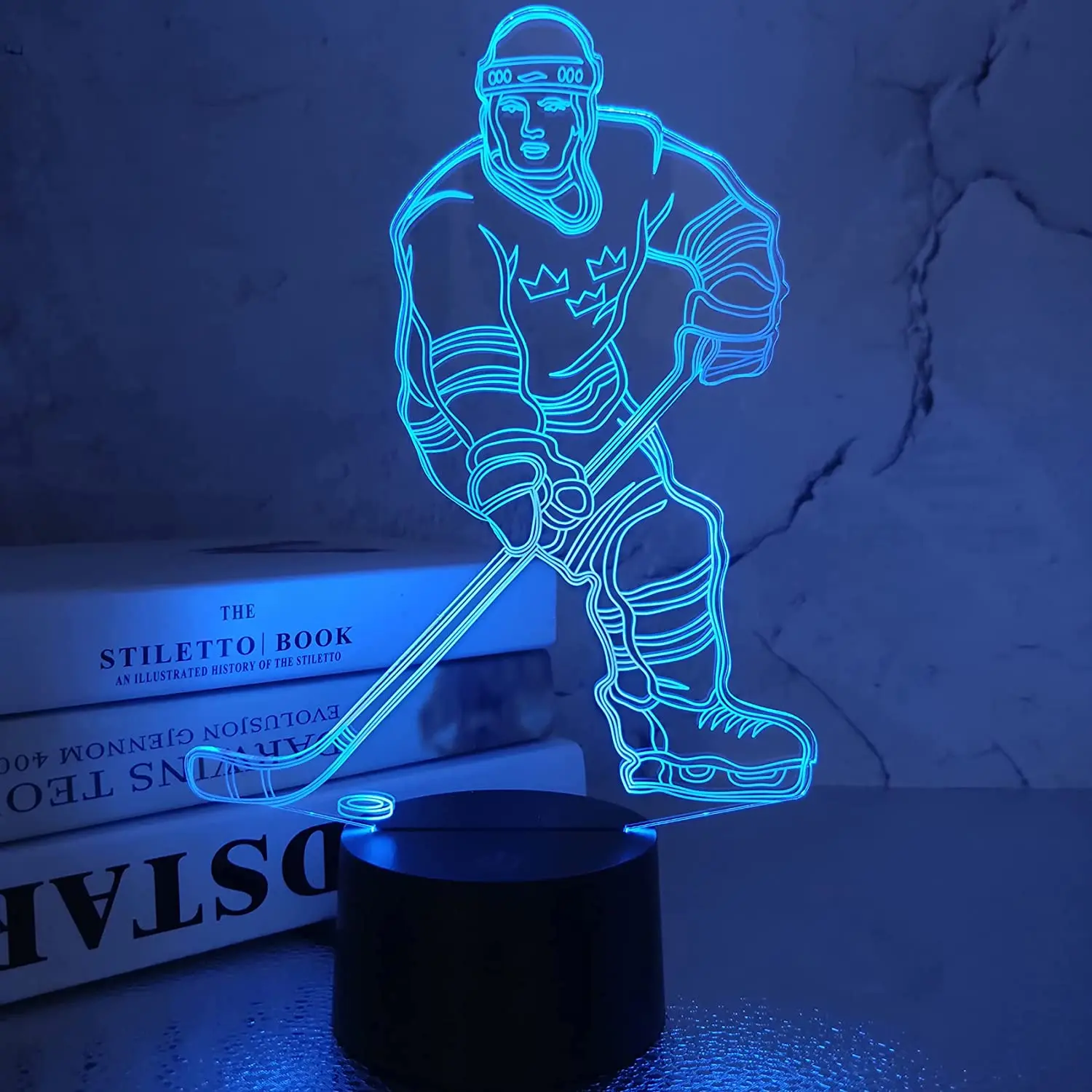 3D лампа для хоккея с шайбой, акриловый светодиодный ночник с USB, неоновая вывеска, лампа, рождественские украшения для дома, спальни, подарки ...
3D лампа для хоккея с шайбой, акриловый светодиодный ночник с USB, неоновая вывеска, лампа, рождественские украшения для дома, спальни, подарки ...