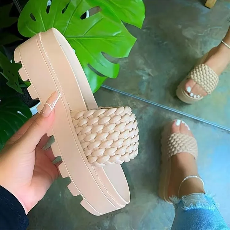 Large Size 42 43 Slippers Women's In-line Beach Women's Shoes Beach Sandals Platform Heightened женские сандалии на платформе
Large Size 42 43 Slippers Women's In-line Beach Women's Shoes Beach Sandals Platform Heightened женские сандалии на платформе
