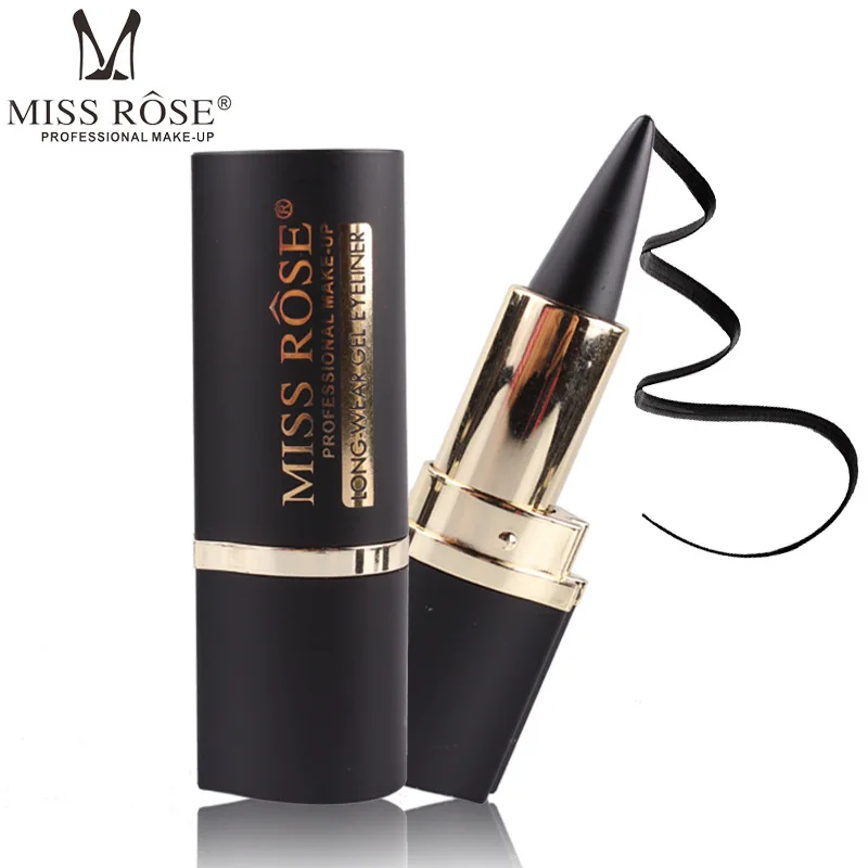 MISS ROSE Eye Enhancing Black Kajal Eyeliner Stick Solid Thick Eyeliner Gel Makeup Smooth Waterproof Smoky Eye Liner MAKE UP
MISS ROSE Eye Enhancing Black Kajal Eyeliner Stick Solid Thick Eyeliner Gel Makeup Smooth Waterproof Smoky Eye Liner MAKE UP