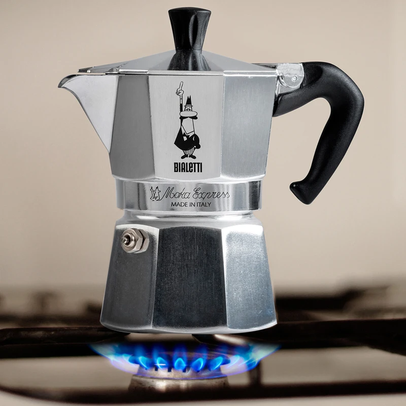 Гейзерная кофеварка Bialetti Moka Express 3 порции |