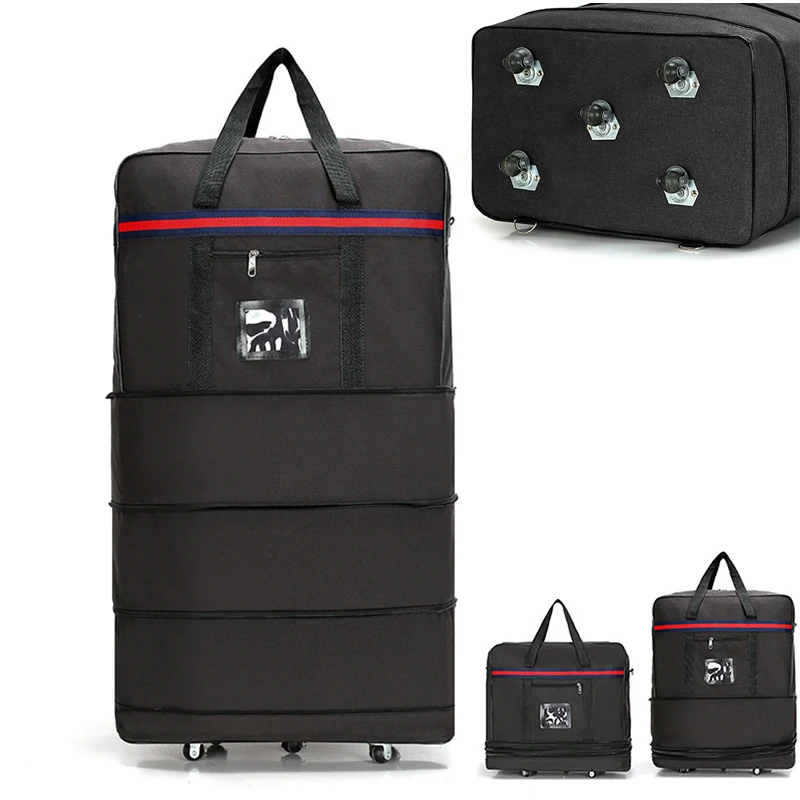 Large Capacity Universal Wheel Travel Bag Multi-layer Foldable Luggage Storage Bag Portable Expanded Rolling Backpack XA748F
Large Capacity Universal Wheel Travel Bag Multi-layer Foldable Luggage Storage Bag Portable Expanded Rolling Backpack XA748F