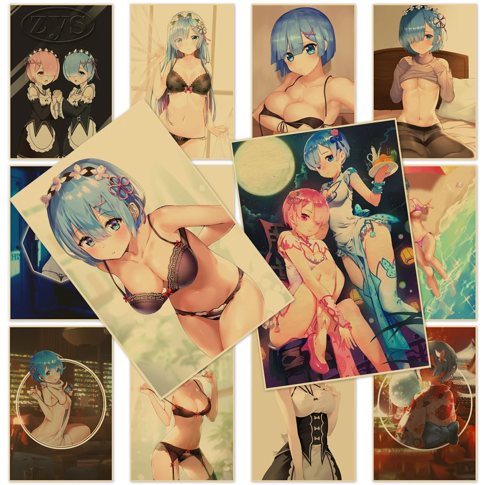 Re:Zero Kraft Paper Kara Hajimeru Emilia Poster Picture HD Print Wall Art Rem Ram Painting Home Bedroom Decoration Background
Re:Zero Kraft Paper Kara Hajimeru Emilia Poster Picture HD Print Wall Art Rem Ram Painting Home Bedroom Decoration Background