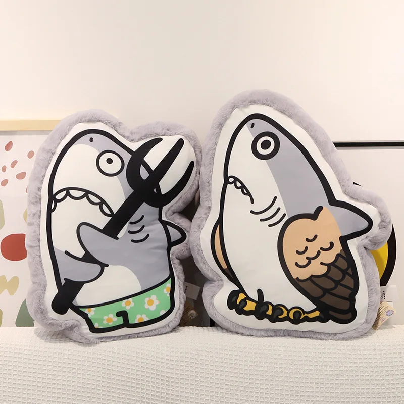 New Shark Pillow Plush Toy Shark Hand Doll Plush Pillow Children's Household Goods Girls Room Decoration High Quality Toys
New Shark Pillow Plush Toy Shark Hand Doll Plush Pillow Children's Household Goods Girls Room Decoration High Quality Toys