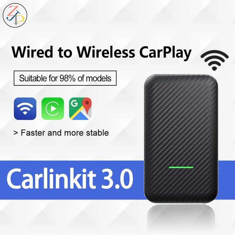 Carlinkit 3.0 Android Auto Wireless Carplay Adapter Bluetooth Ai Box Dongle for iphone iOS USB Plug And Play Wired To Wireless
Carlinkit 3.0 Android Auto Wireless Carplay Adapter Bluetooth Ai Box Dongle for iphone iOS USB Plug And Play Wired To Wireless