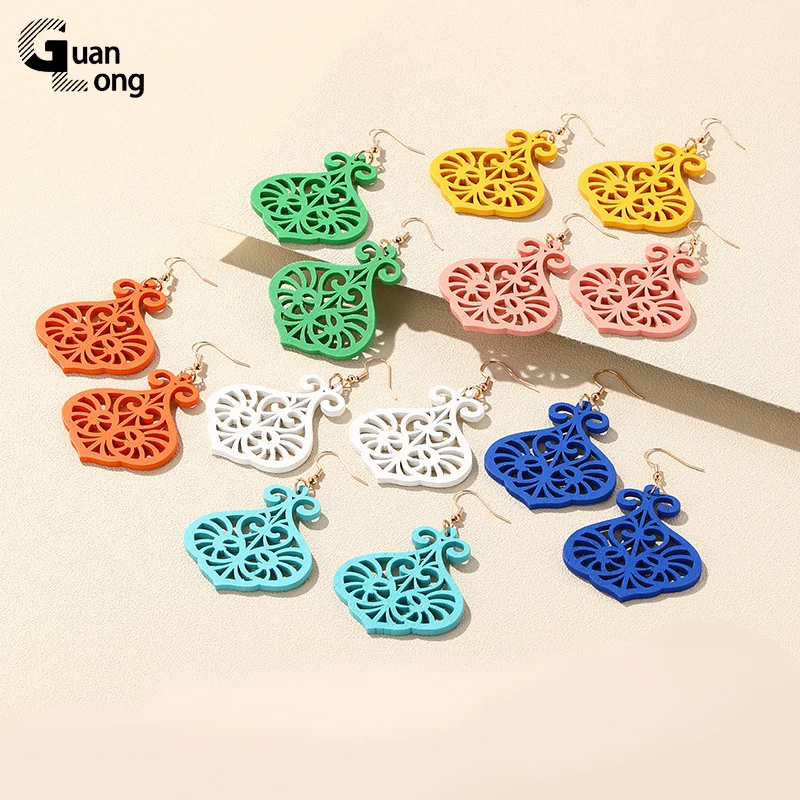 GuanLong Vintage Long Bohemia Wooden Earrings for Women Big Geometric Drop Earrings Dangle Brincos Irregular Retro Boho Jewelry
GuanLong Vintage Long Bohemia Wooden Earrings for Women Big Geometric Drop Earrings Dangle Brincos Irregular Retro Boho Jewelry