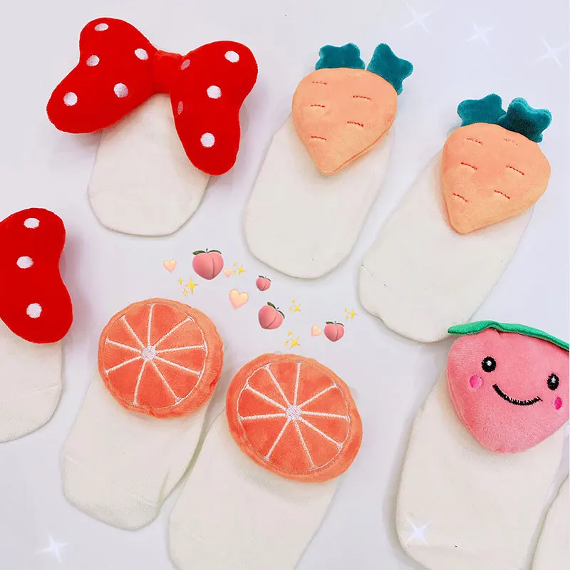 0-6Y Spring Summer Korean Style Children Socks Candy Colors Fruit Kawaii 3D Socks for Infant Baby Toddler Kids Girls Boys
0-6Y Spring Summer Korean Style Children Socks Candy Colors Fruit Kawaii 3D Socks for Infant Baby Toddler Kids Girls Boys