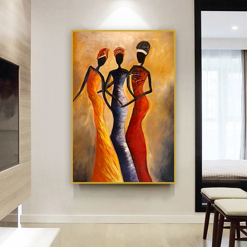 Canvas Print African Woman Portrait Oil Painting Scandinavian Posters and Prints Canvas Wall Art Pictures for Living Room Decor
Canvas Print African Woman Portrait Oil Painting Scandinavian Posters and Prints Canvas Wall Art Pictures for Living Room Decor