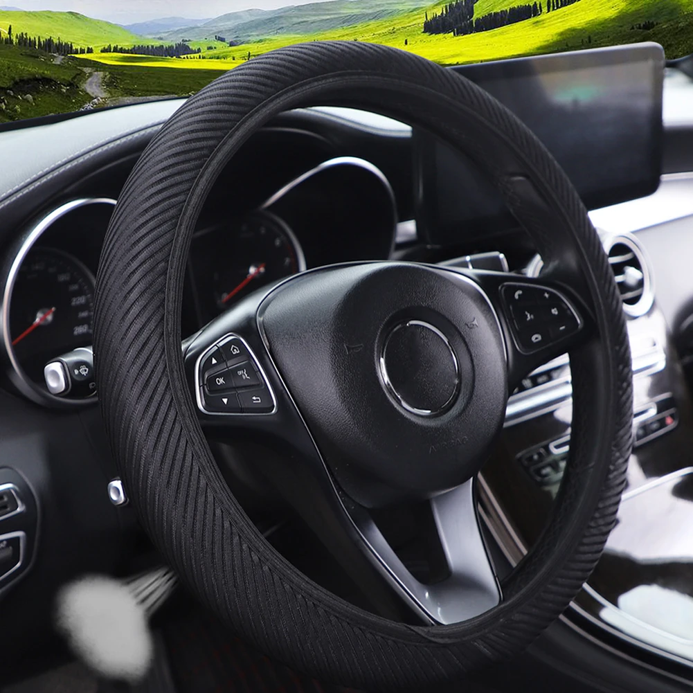 Car Steering Wheel Cover Accessories For 37-38CM 1pc Universal Brand New Durable Hote Sale Wear-resistant Leather
Car Steering Wheel Cover Accessories For 37-38CM 1pc Universal Brand New Durable Hote Sale Wear-resistant Leather