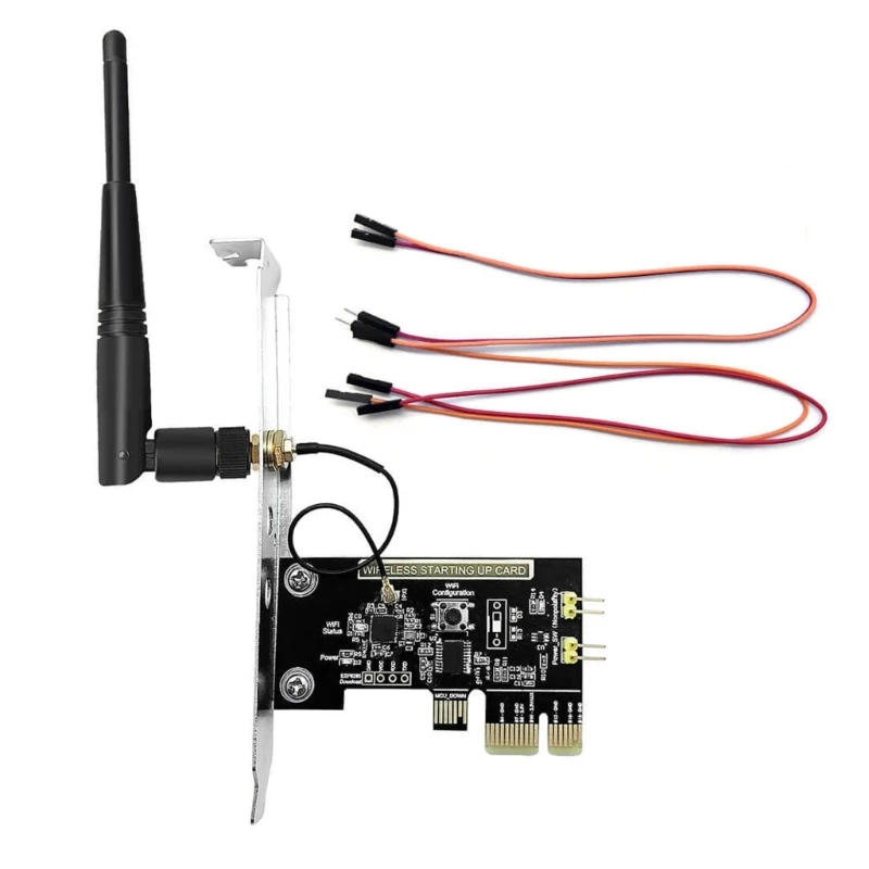 CPDD Wi-Fi компьютерные переключатели для удаленной загрузки карты PCIe слот для ПК Пульт дистанционного управления
CPDD Wi-Fi компьютерные переключатели для удаленной загрузки карты PCIe слот для ПК Пульт дистанционного управления