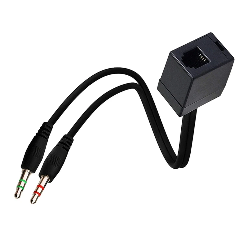 RJ9 to 3.5mm Plug Headset Adapter for Call Center Business Conference Converter
RJ9 to 3.5mm Plug Headset Adapter for Call Center Business Conference Converter