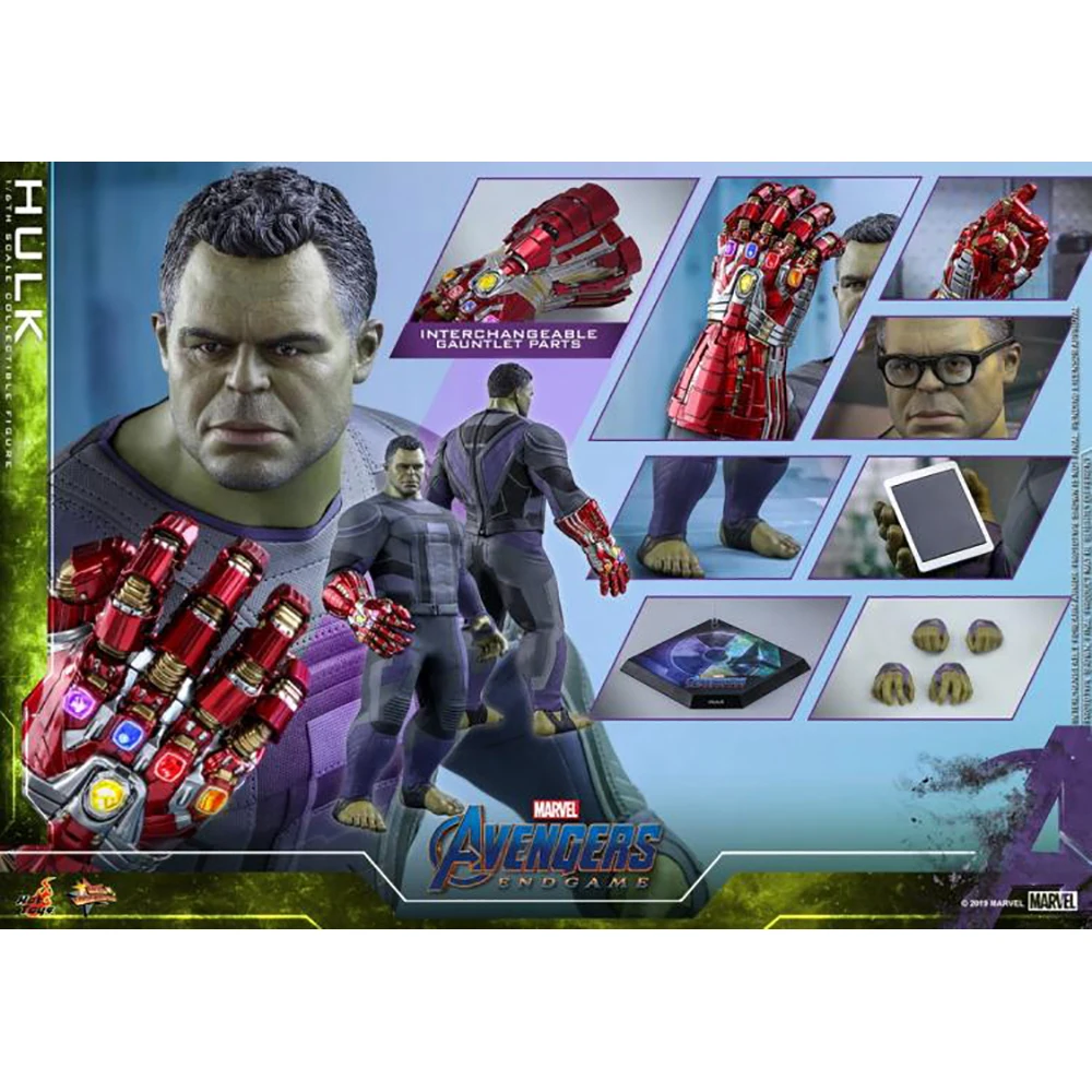 HOTTOYS Original 1/6 MMS558 Hulk Robert Bruce Banner Avengers: Endgame Genuine Collectible Anime Figure Action Modle Toys
HOTTOYS Original 1/6 MMS558 Hulk Robert Bruce Banner Avengers: Endgame Genuine Collectible Anime Figure Action Modle Toys