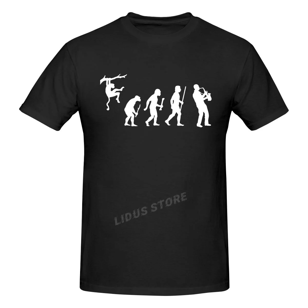 Funny Evolution Saxophone Player T Shirts Graphic Streetwear Short Sleeve O-Neck Harajuku T-shirt Mens Clothing
Funny Evolution Saxophone Player T Shirts Graphic Streetwear Short Sleeve O-Neck Harajuku T-shirt Mens Clothing
