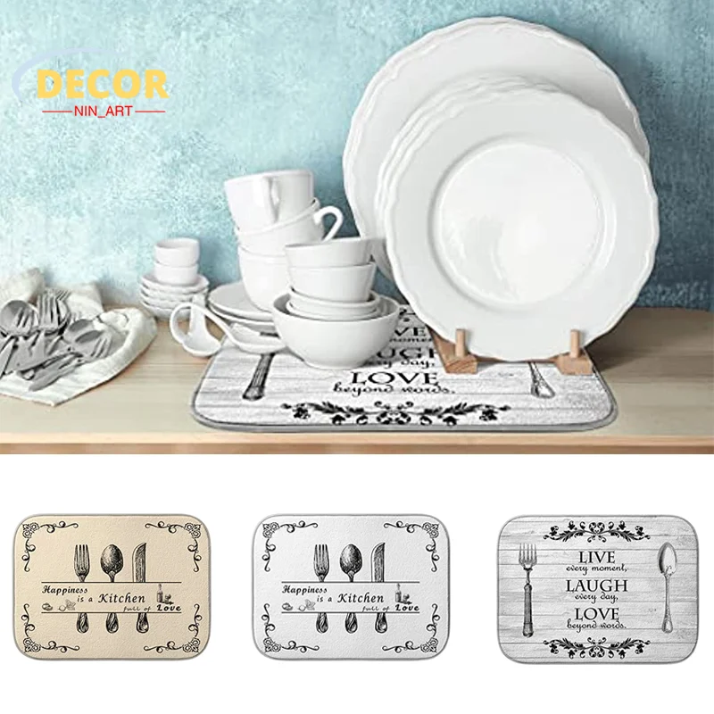 Coffee Coaster Super Absorbent Drain Pad Rubber Dish Drying Mat Drainer Mats Bottle Glasses Wine Kitchen Rug Dinnerware Placemat 
Coffee Coaster Super Absorbent Drain Pad Rubber Dish Drying Mat Drainer Mats Bottle Glasses Wine Kitchen Rug Dinnerware Placemat