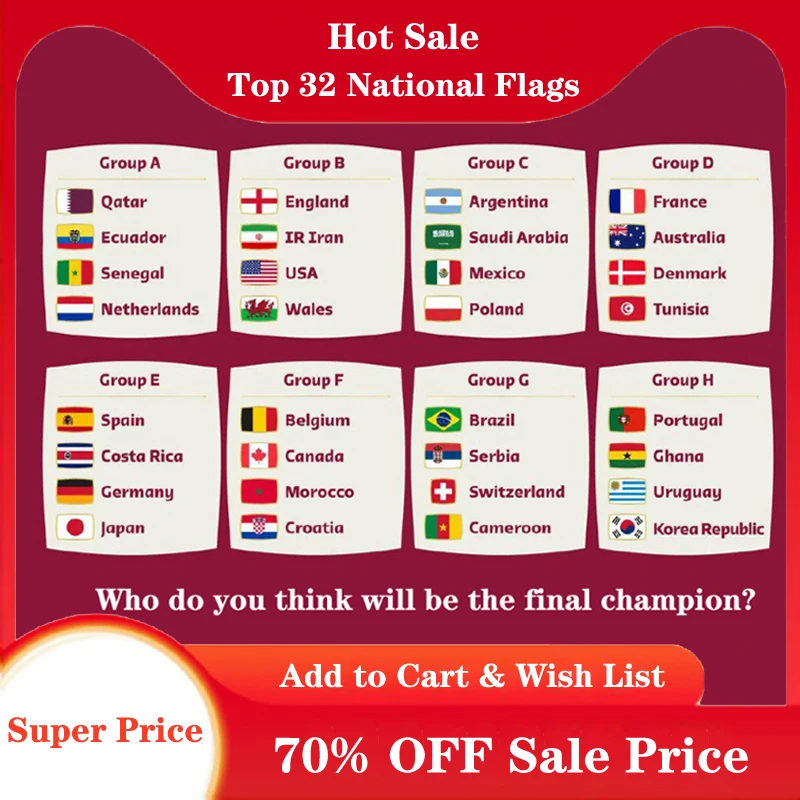 

Country National Flags Qatar Brazil France Germany Flag Spain Portugal England Korea Japan Flag Football Fans Cheer Banner Flags