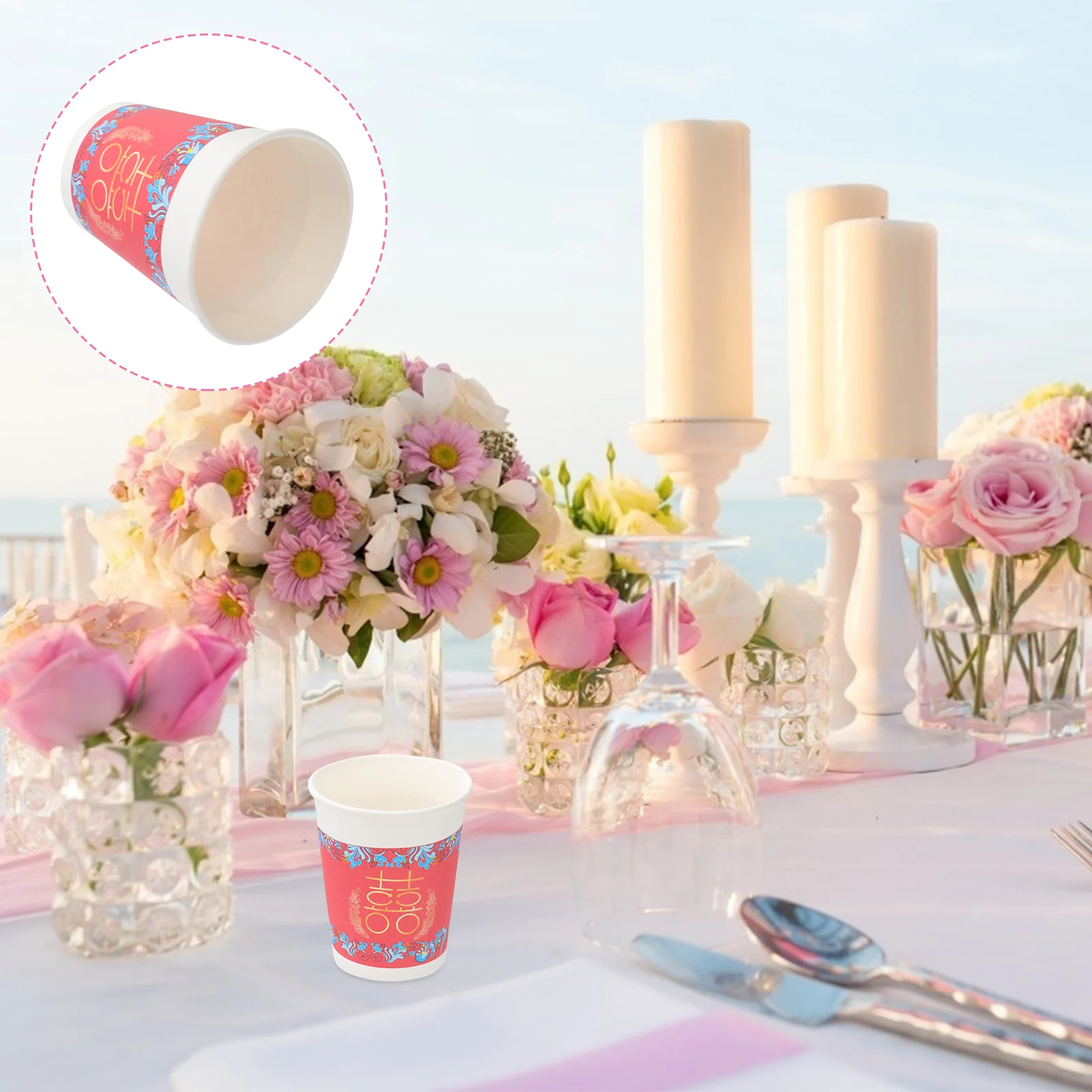 Paper Cups Wedding Cup Chinese Tea Coffee Party Disposable Drinking Red Beverage Hot Espresso Water Year Ppaer New Christmas Mug
Paper Cups Wedding Cup Chinese Tea Coffee Party Disposable Drinking Red Beverage Hot Espresso Water Year Ppaer New Christmas Mug