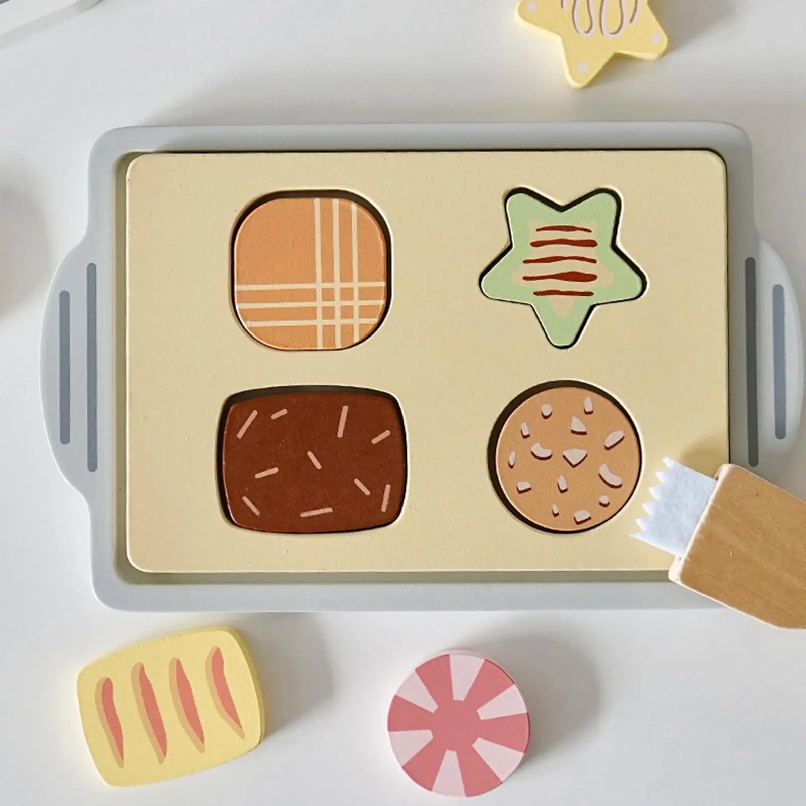 Kids Baking Pretend Toy Includes Cake Icing Bag, Gloves and Baking Accessories Cookies and Pastry Toy for Ages 3+ Boys Girls
Kids Baking Pretend Toy Includes Cake Icing Bag, Gloves and Baking Accessories Cookies and Pastry Toy for Ages 3+ Boys Girls