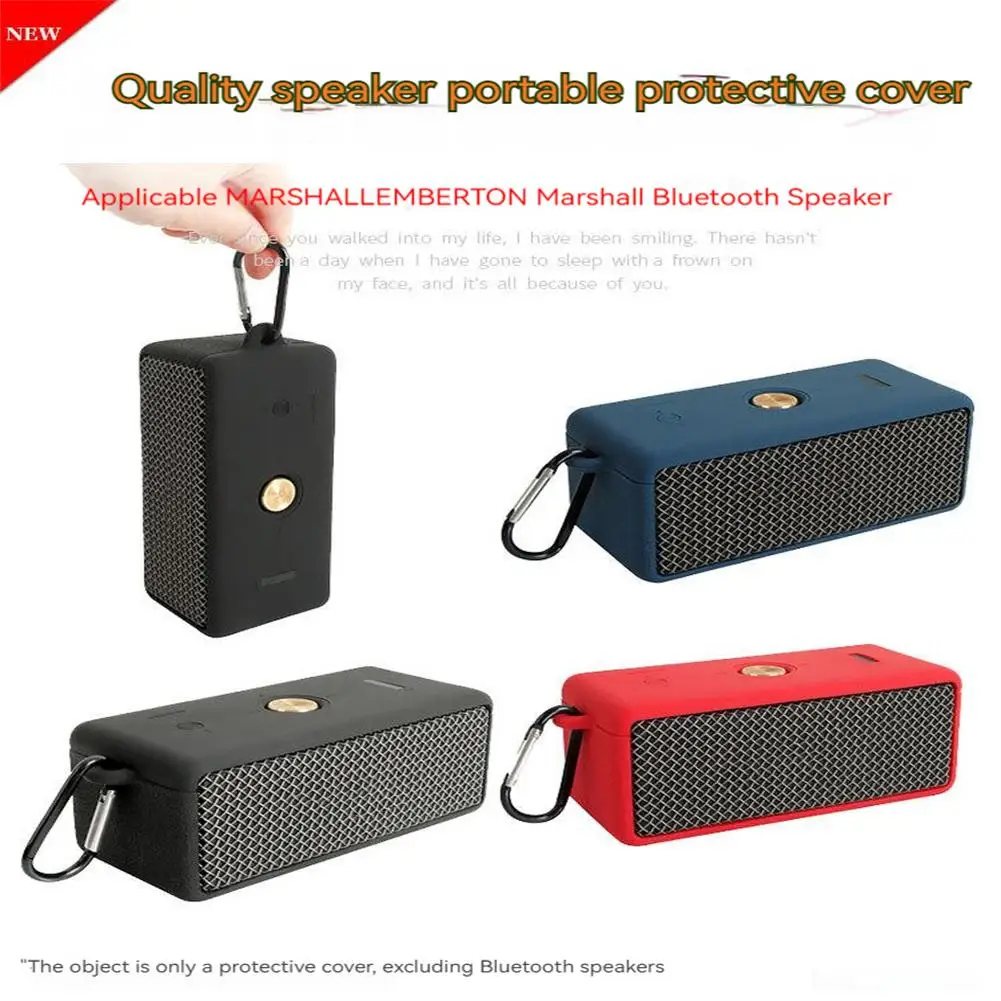 Пыленепроницаемый силиконовый чехол, чехол, совместимый с Bluetooth-динамиком Emberton, портативный контейнер для хранения
Пыленепроницаемый силиконовый чехол, чехол, совместимый с Bluetooth-динамиком Emberton, портативный контейнер для хранения