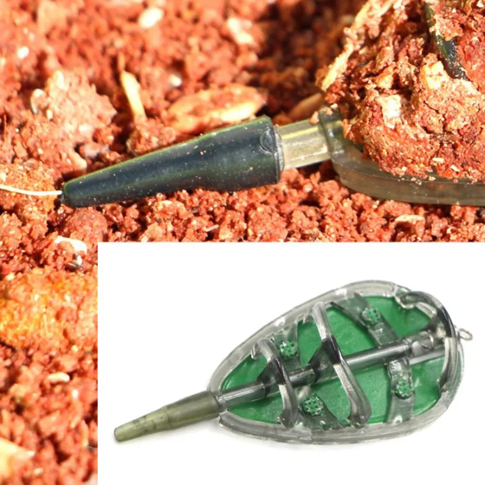 Inline Method Feeder With Mould 2+1Set For Carp Fishing In-Line Flat Tackle Tool 8.4x3.3cm/piece Green Fishing Feeder
Inline Method Feeder With Mould 2+1Set For Carp Fishing In-Line Flat Tackle Tool 8.4x3.3cm/piece Green Fishing Feeder