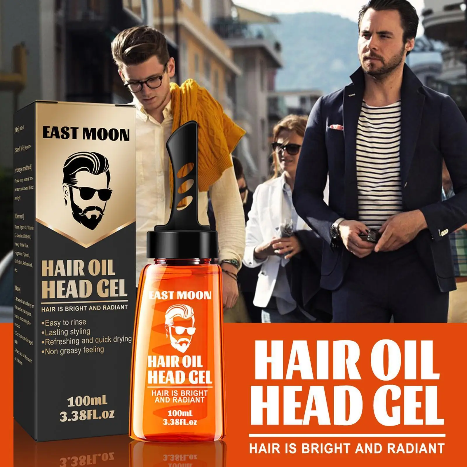 100ml/bottle Men Hair Wax Gel With Comb Lasting Hold Drying Styling Wax Hair Quick Cream Fluffy Gel Hair Oil Pomade Hair Oi H9j9
100ml/bottle Men Hair Wax Gel With Comb Lasting Hold Drying Styling Wax Hair Quick Cream Fluffy Gel Hair Oil Pomade Hair Oi H9j9