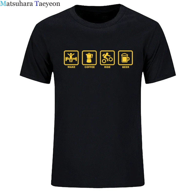 Футболка мужская хлопковая с коротким рукавом, забавная тенниска с принтом кофе, пива, велосипеда
Футболка мужская хлопковая с коротким рукавом, забавная тенниска с принтом кофе, пива, велосипеда