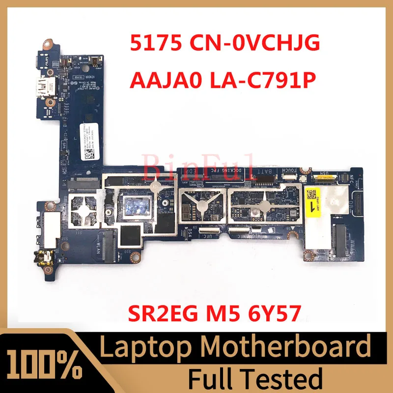 CN-0VCHJG 0VCHJG VCHJG Mainboard For Dell Latitude 5175 Laptop Motherboard AAJA0 LA-C791P With SR2EG M5 6Y57 CPU 100%Full Tested
CN-0VCHJG 0VCHJG VCHJG Mainboard For Dell Latitude 5175 Laptop Motherboard AAJA0 LA-C791P With SR2EG M5 6Y57 CPU 100%Full Tested