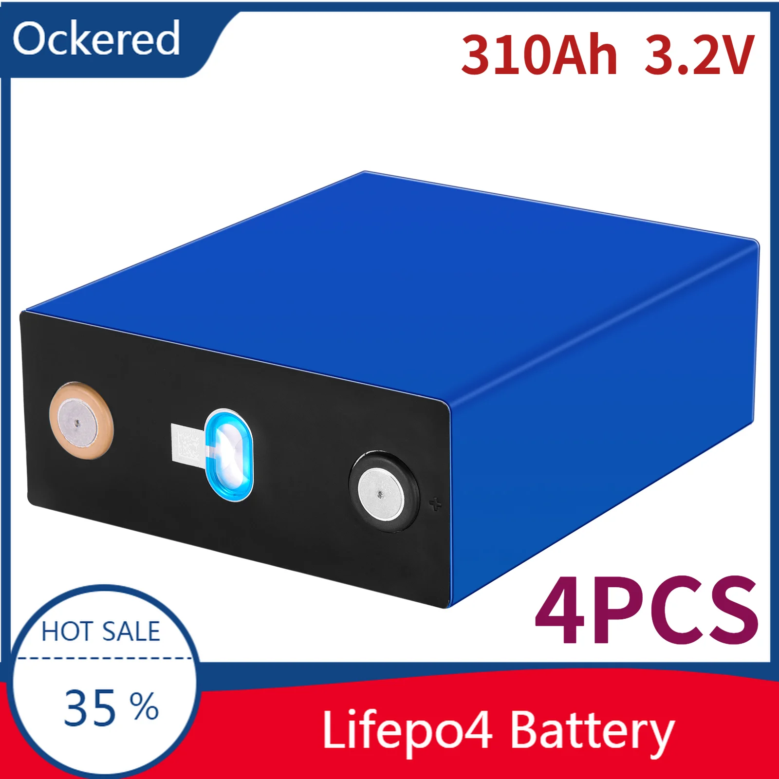 CATL 3.2V 310AH Lifepo4 Battery Rechargeable Maximum Discharge Current 3C with 4000 Cycles for RV Yachting Home Energy Storage
CATL 3.2V 310AH Lifepo4 Battery Rechargeable Maximum Discharge Current 3C with 4000 Cycles for RV Yachting Home Energy Storage