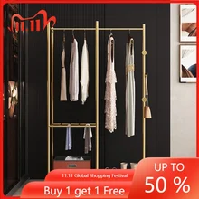 Wall Hanger Garment Rack Cabinets Clothes Clothing Prefabricated Rack Stand Living Room Mueble Para Ropa Luxury Furniture