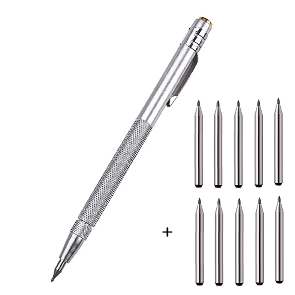 1set Tungsten Carbide Tip Scriber Engraving Pen Marking Tip For Glass Ceramic Metal Stainless Steel Scriber Pen Hand Tool
1set Tungsten Carbide Tip Scriber Engraving Pen Marking Tip For Glass Ceramic Metal Stainless Steel Scriber Pen Hand Tool